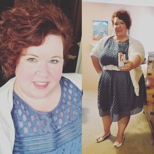 Light Blue Lane Bryant Dress